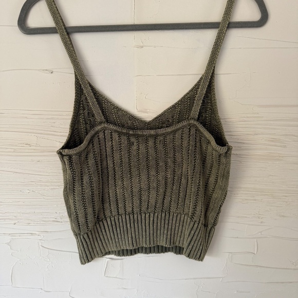 American Eagle Cable Knit Cami - Size Small - Picture 5 of 6